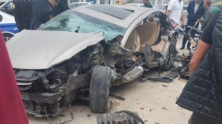 Biləsuvarda traktor avtomobillə toqquşub, ölən var   - FOTO - VİDEO