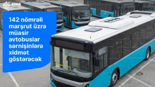 Masazır sakinlərinə şad xəbər: Avtobuslar yenilənir 