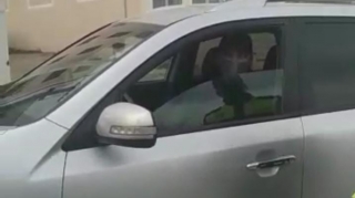 Yol polisi koronavirus xəstəsini sükan arxasında yaxaladı - FOTO