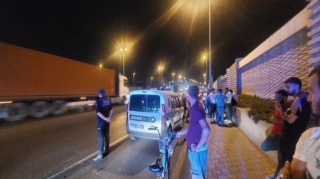 Bakıda qəzada piyada öldü  - FOTO