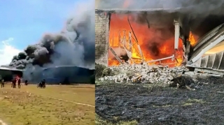 Biznes təyyarə qəzaya uğradı, 10 nəfər öldü 