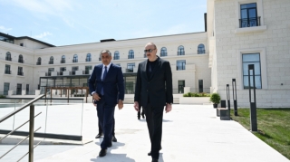 "Laçın” İstirahət Kompleksinin açılışından - VİDEO