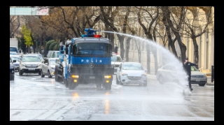 Paytaxtda küçə, prospekt və yollar növbəti dəfə dezinfeksiya ediləcək 