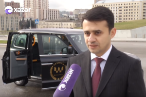 Bakıya elektriklə işləyən "London taksisi" gətirilib - VİDEO