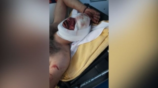 Belçikada ermənilərdən azərbaycanlıya qarşı vəhşilik - VİDEO/18+ 