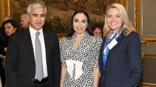 Leyla Əliyeva Londonda yüksəksəviyyəli iqlim dialoqunda - FOTO