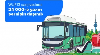 В рамках WUF13 перевезено около 24 тыс. пассажиров - AYNA 