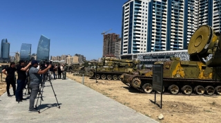 Xocalıda tapılan raket kompleksi Hərbi Qənimətlər Parkında - FOTO 