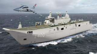 Türkiyənin ilk aviadaşıyıcısı “TCG Anadolu” suya buraxıldı