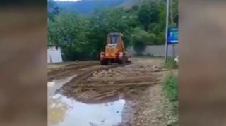 Tovuzda bir-neçə yolda yaranmış məhdudiyyətlər aradan qaldırılıb  - VİDEO