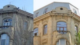 Bakıdakı tarixi binanın üzərində mansard tikilib - FOTO - VİDEO