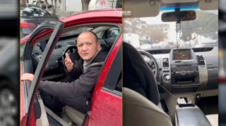 В Баку наглый водитель отказался везти пассажиров в указанный адрес  - ВИДЕО