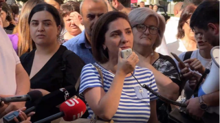 İrəvanda hökumət əleyhinə aksiya keçirilir