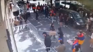 Ermənilər Azərbaycanın Fransadakı səfirliyinə basqın ediblər 