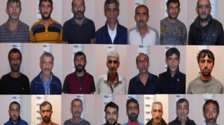 Полицейская операция в Лянкяране: задержаны 22 человека  - ФОТО