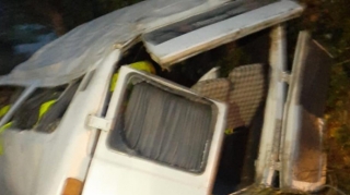 Şabranda mikroavtobusun aşması nəticəsində 1 nəfər ölüb, 17 nəfər yaralanıb 