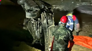 Bacanaqların öldüyü qəza yerindən  - FOTO