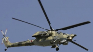 Rusiyanın hərbi helikopteri VURULDU 
