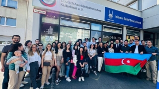 Kölndə azərbaycanlı tələbələrlə görüş olub  - FOTO