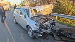 Tərtərdə ağır qəza - Sürücü köməksiz qaldı - VİDEO