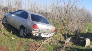 В Джалилабаде женщина-водитель пострадала в ДТП - ФОТО