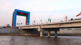 Azərbaycan, İran və Rusiya nümayəndə heyətləri Astaraçay körpüsünə birgə baxış keçiriblər 