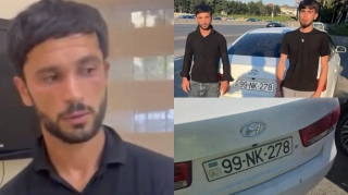 Hüquqsuz avtomobil idarə edən şəxsin narkotik aludəçisi olması müəyyən edilib - VİDEO