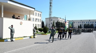 Azərbaycan Ordusunun gənc əsgərləri and içdi - FOTOLAR 