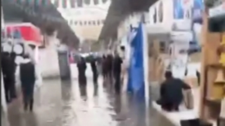 "Sədərək” ticarət mərkəzini su basdı - VİDEO