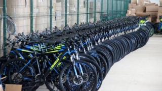 Nahid Bağırov İsmayıllıdan xaricə ixrac ediləcək velosipedlərdən DANIŞDI - FOTO 