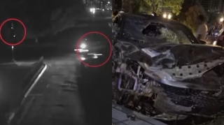 В Баку произошло серьезное ДТП:  светофор пришёл в негодность - ВИДЕО