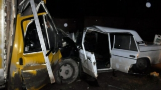 Yevlax-Bərdə yolunda qəza olub, 3 nəfər xəsarət alıb