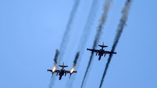 Ukraynanın hücum təyyarəsi belə vuruldu - VİDEO 