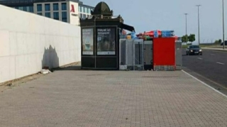 Ağ Şəhərdə zəbt olunan piyada səkisini qismən açdılar   - FOTO