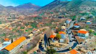 Laçında yolların bərpası və hava limanının tikintisi ilə bağlı iş aparılır  - FOTO