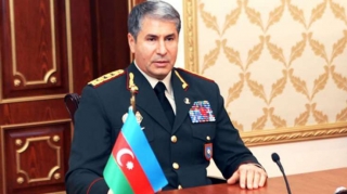 Vilayət Eyvazov Bəxtiyar Abbasova rütbə verdi  - FOTO