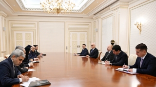 Prezident iranlı naziri qəbul etdi - FOTOLAR 