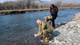 Prezidentlə ailəsinin dünənki səfərdən - Fotoları 