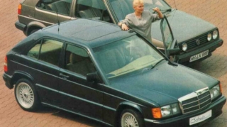80-ci illərdə A sinif “Mercedes” belə idi  - FOTO