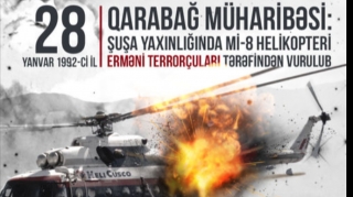 Azərbaycana məxsus “Mi-8” helikopterini erməni terrorçularının vurmasından 31 il ötür 