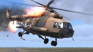 Afrində Türkiyəyə məxsus hərbi helikopter vurulub