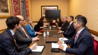 Rəşad Nəbiyev Baroness Lloyd ilə görüşdü - FOTOLAR 