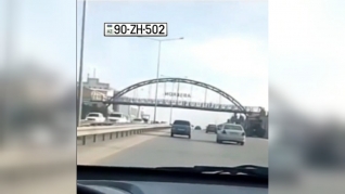 Bakı-Sumqayıt yolunda sürücüləri qorxuya salan "avtoş"  peyda olub - VİDEO