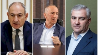 Paşinyan və rəqiblərinin reytinqi AÇIQLANDI 