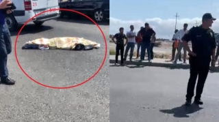 Paytaxtda yolu keçmək istəyən qadını maşın vurub öldürdü - VİDEO 