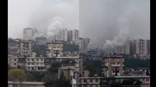 Bakıda baş verən güclü yanğın söndürülüb - VİDEO - FOTO  - YENİLƏNİB