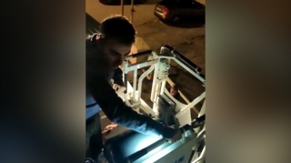 Sumqayıtda 24 yaşlı kişi binanın 4-cü mərtəbəsinin eyvanından yıxılıb  - VİDEO