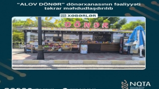 Daha bir dönərxananın fəaliyyəti dayandırılıb - FOTO 