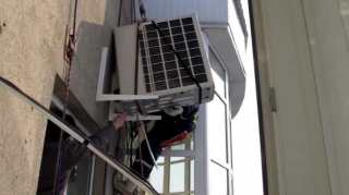 Bakıda yaşayış binasında sakinlərə yaranmış təhlükə aradan qaldırılıb  - FOTO