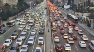 Bu yollarda sıxlıq var - FOTOLAR 